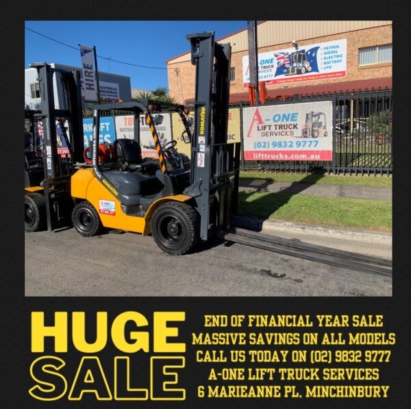 FORKLIFT - KOMATSU FG30T-16 LPG