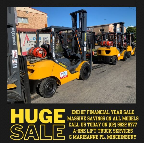 FORKLIFT - KOMATSU FG30T-16 LPG - Image 2