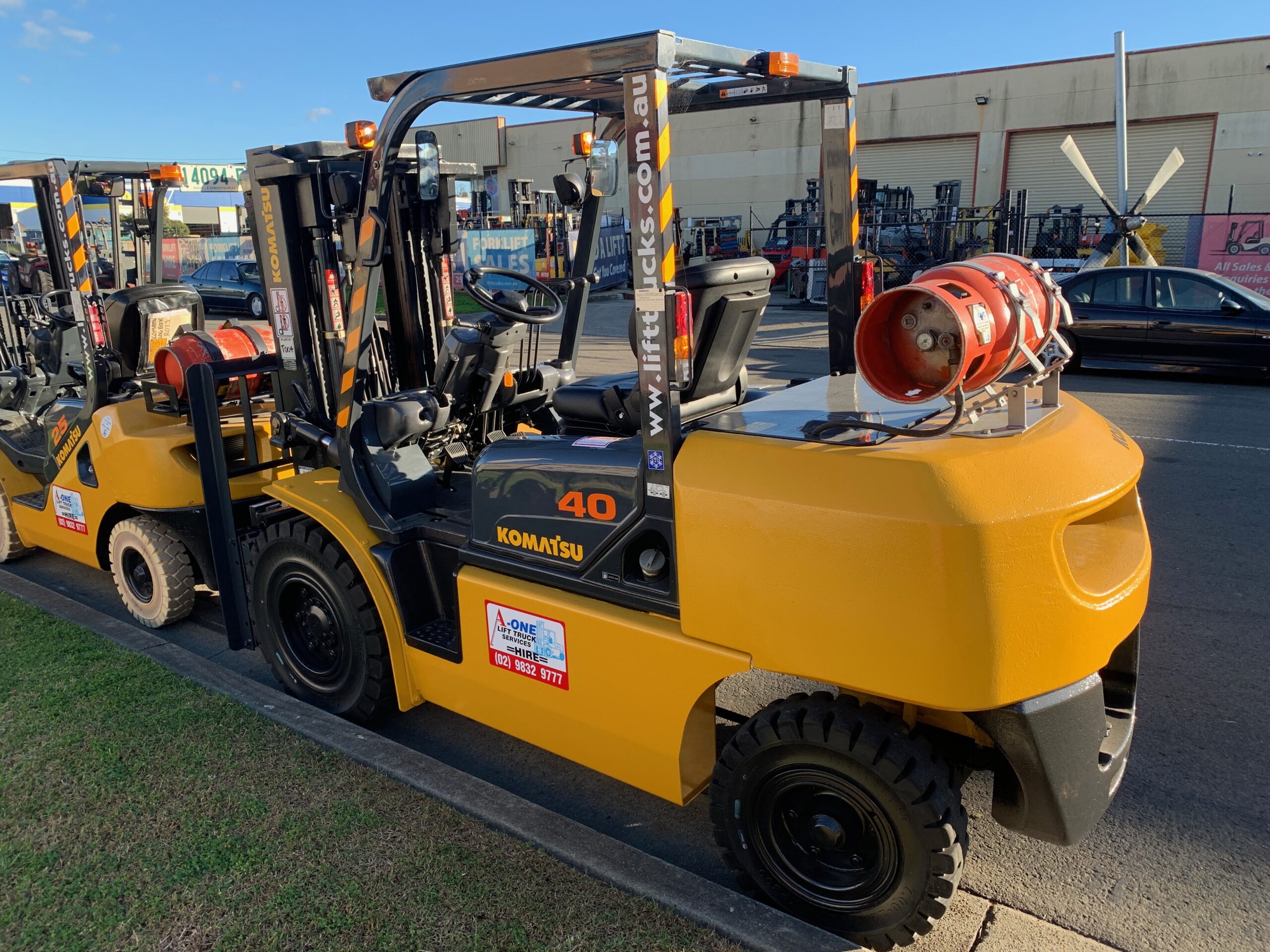 FORKLIFT - KOMATSU FG40T-7 LPG (T004) - Image 7